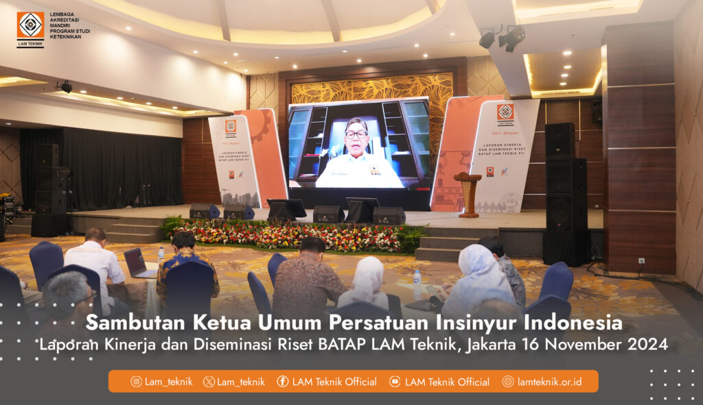 Laporan Kinerja dan Diseminasi BATAP LAM Teknik PII