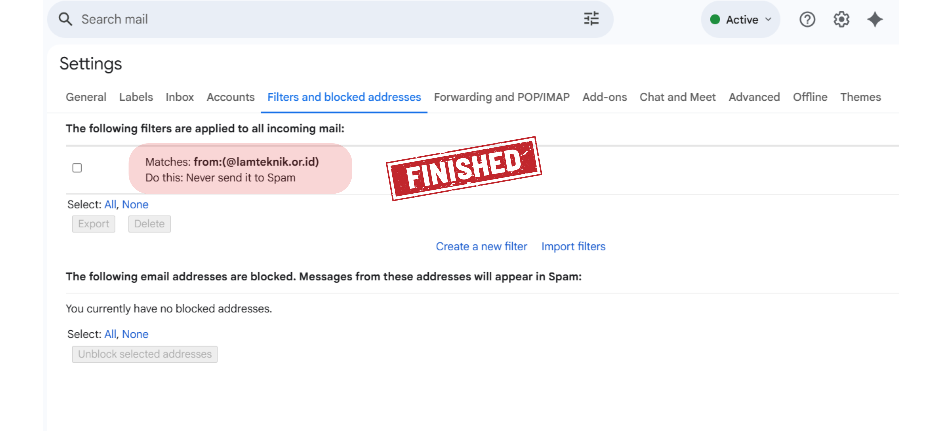 Panduan Whitelist Email LAM Teknik Yang Masuk Ke SPAM Email